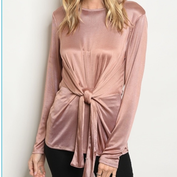 daydream Tops - Rose Gold Blouse
